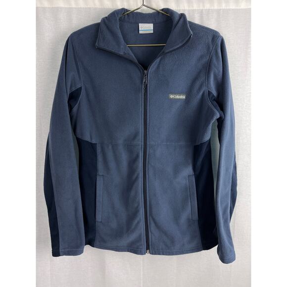 Columbia Jacket Basin Trail III Full Zip Fleece Sweatshirt Gorpcore Travel Hike - Picture 1 of 6